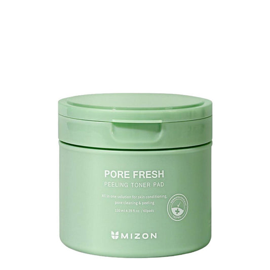 Mizon Złuszczające Płatki Pore Fresh Peeling Toner Pad (60 sztuk) - AHA + BHA + PHA
