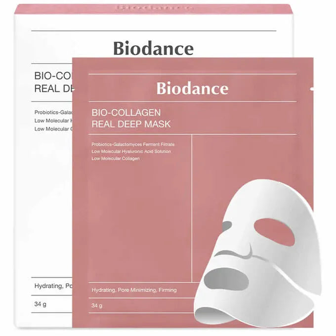 Biodance Kolagenowa Ujędrniająca Maska Hydrożelowa w Płachcie Bio-Collagen Real Deep Mask (1szt / 34g)