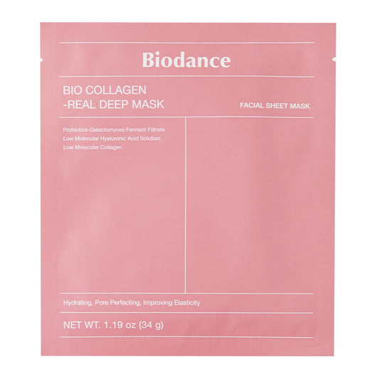 Biodance Kolagenowa Ujędrniająca Maska Hydrożelowa w Płachcie Bio-Collagen Real Deep Mask (1szt / 34g)